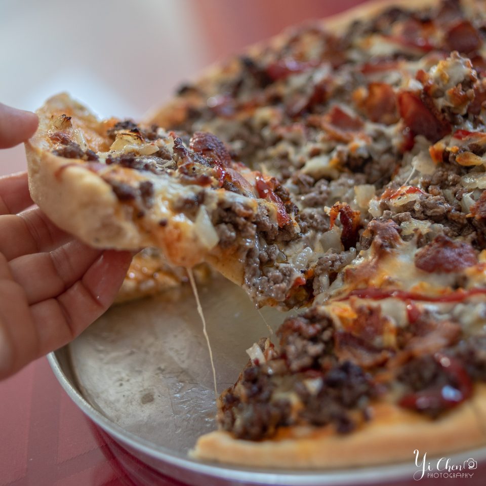 Bacon Cheeseburger Pizza The Tang Family